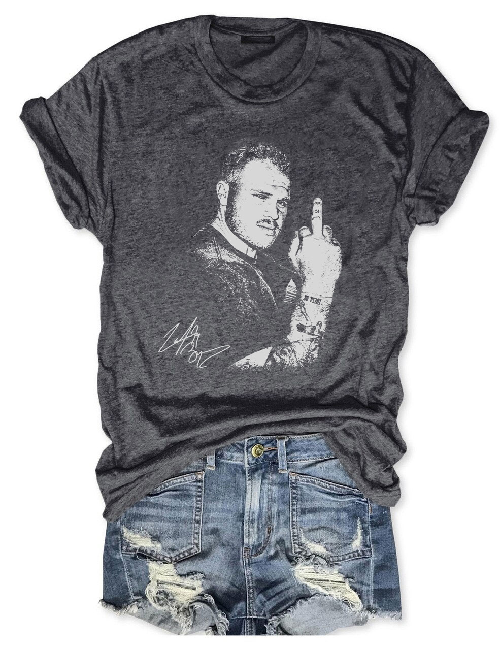 Vintage Funny Middle Finger From Zach T-Shirt