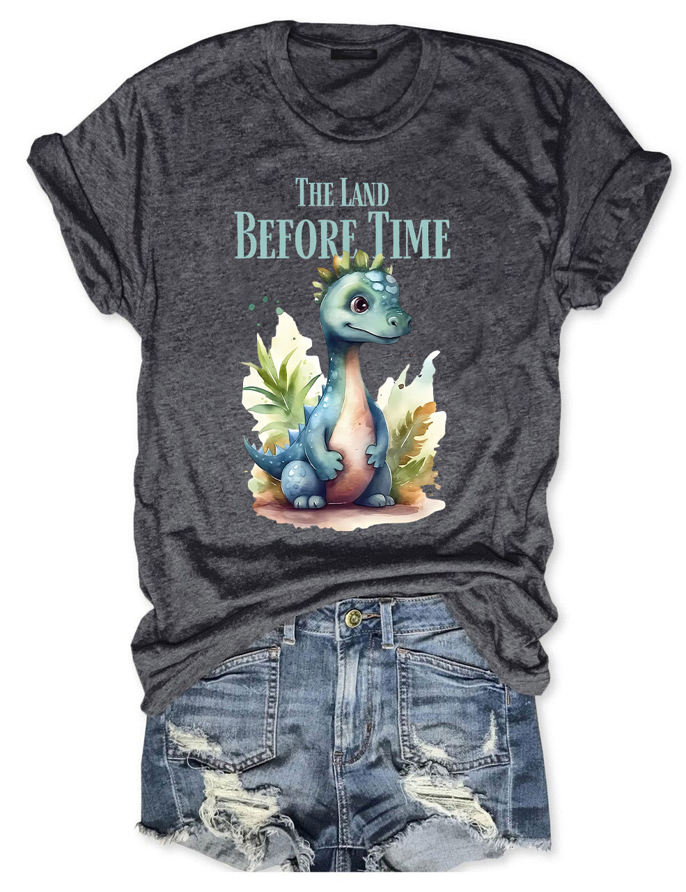 The Land Before Time Pastel Dinosaur Friends T-shirt