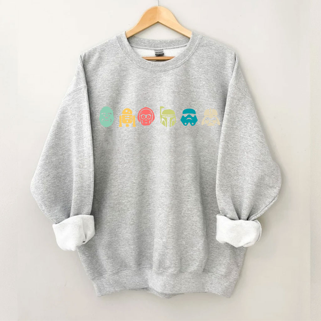 Star Wars Head Funny Sweatshirt