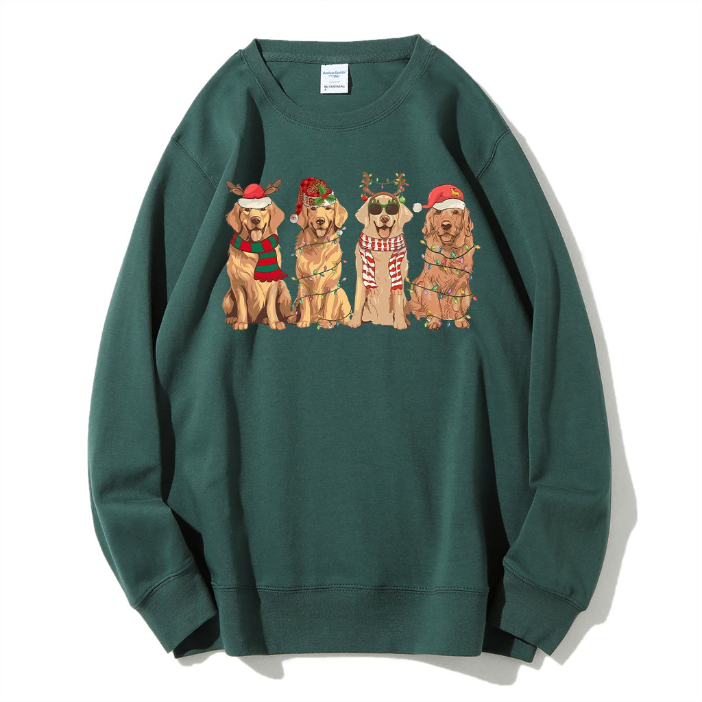 Golden Retriever Christmas Sweatshirt