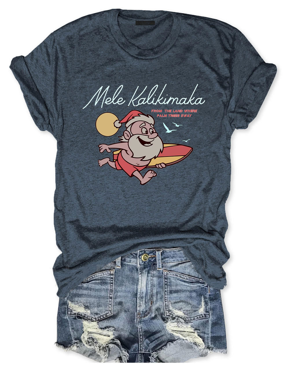 Mele Kalikimaka Hawaii Christmas T-Shirt