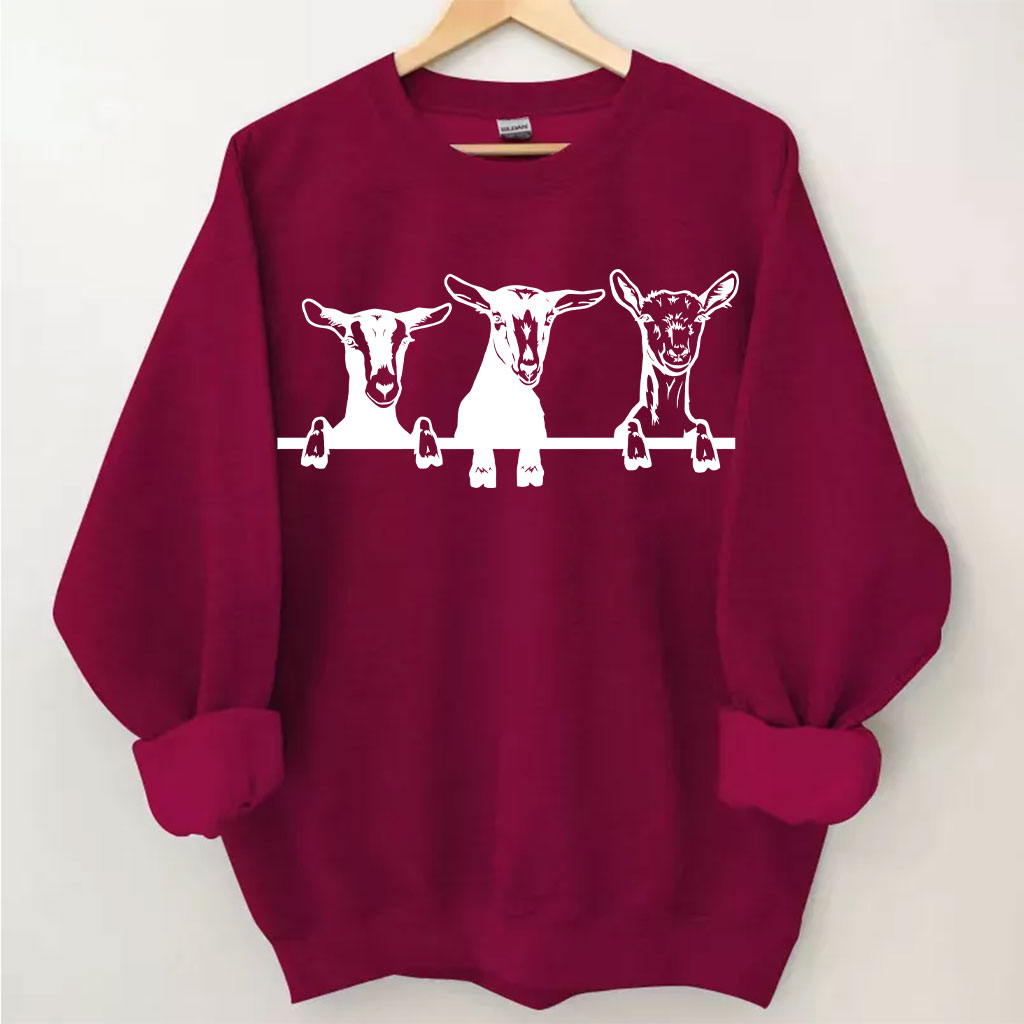 Cute Goats Sweatshirt