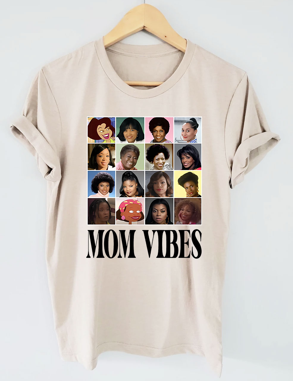 Retro 90��s Mom Vibes T-shirt