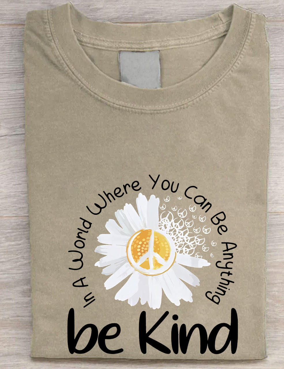 Colorful Daisy Be Kind T-Shirt