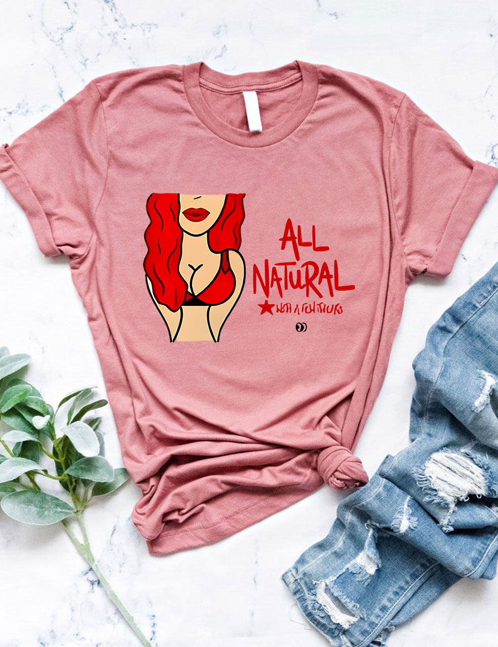 All Natural Funny Adult Humor T-Shirt