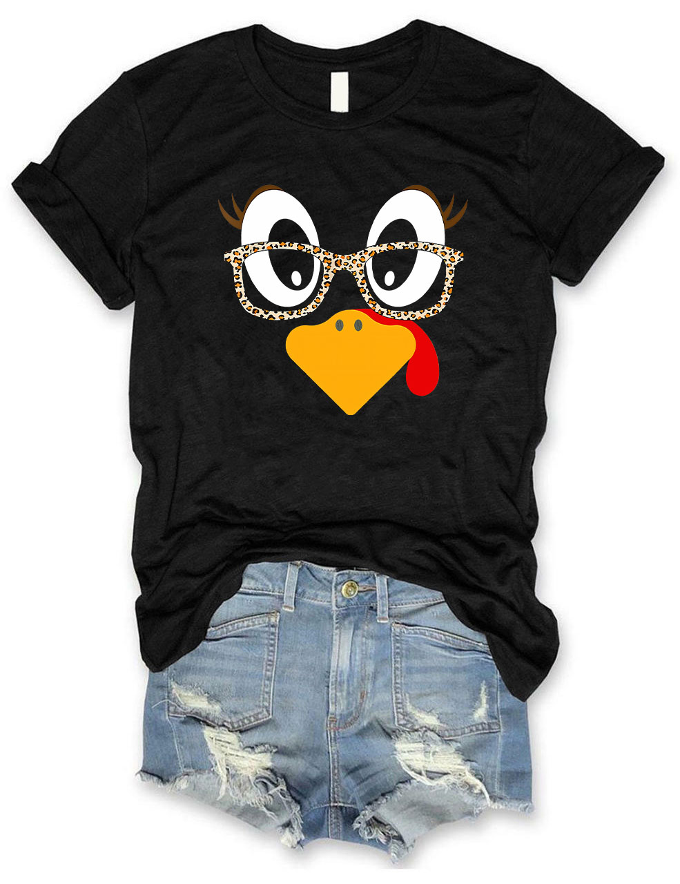 Cute Turkey Fall Thanksgiving T-shirt