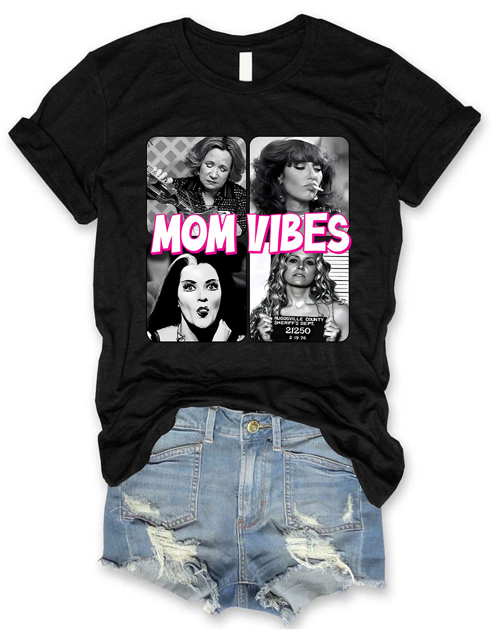 Retro Mom Vibes T-shirt