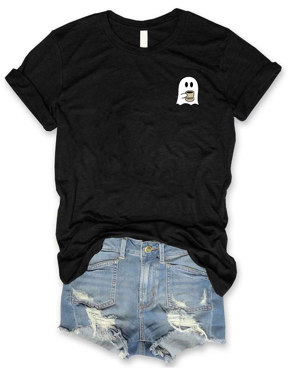 Cute Spooky Coffee T-shirt