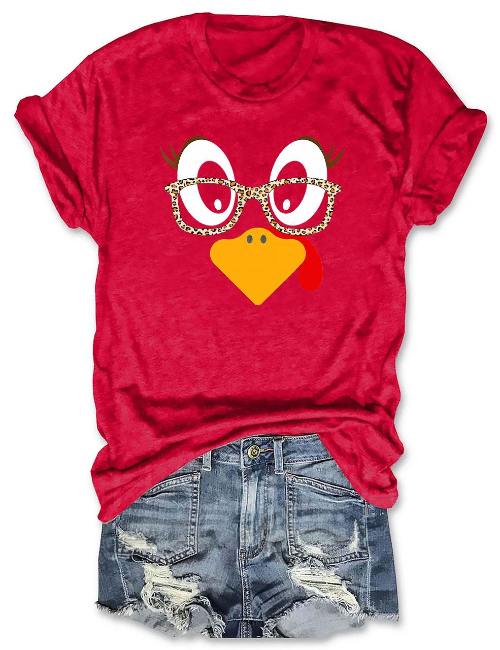 Cute Turkey Fall Thanksgiving T-shirt