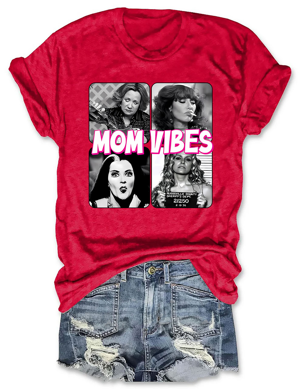 Retro Mom Vibes T-shirt