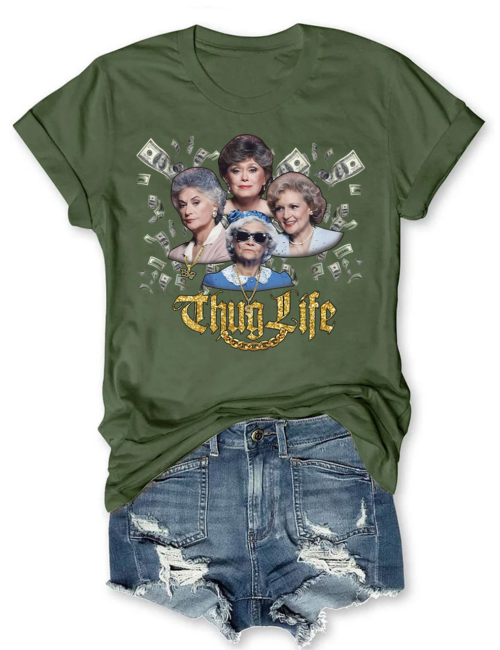 The Golden Girls Thug Life T-shirt