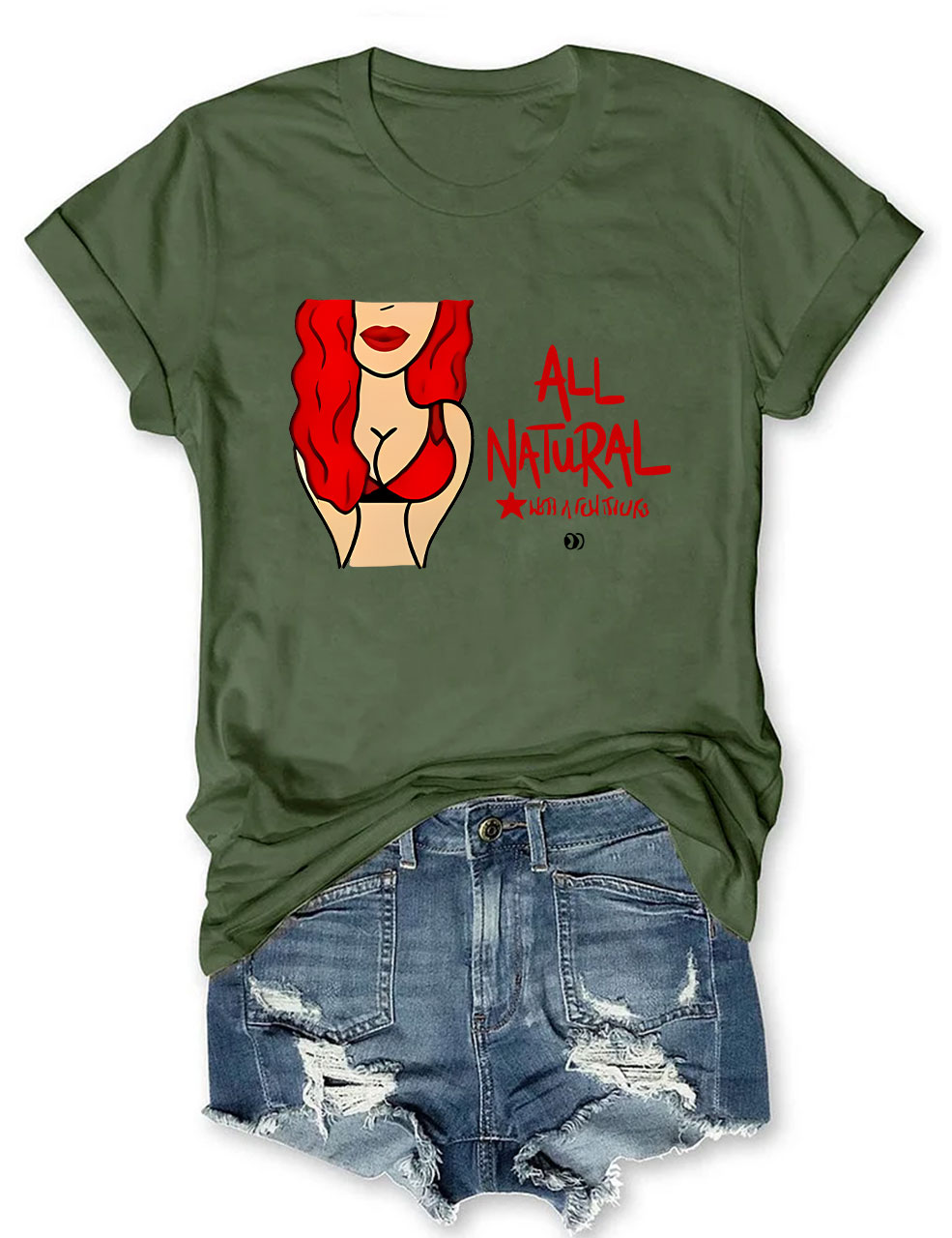 All Natural Funny Adult Humor T-Shirt