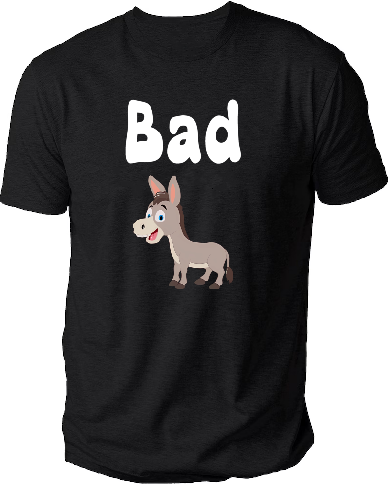Funny Bad Ass Donkey T-shirt