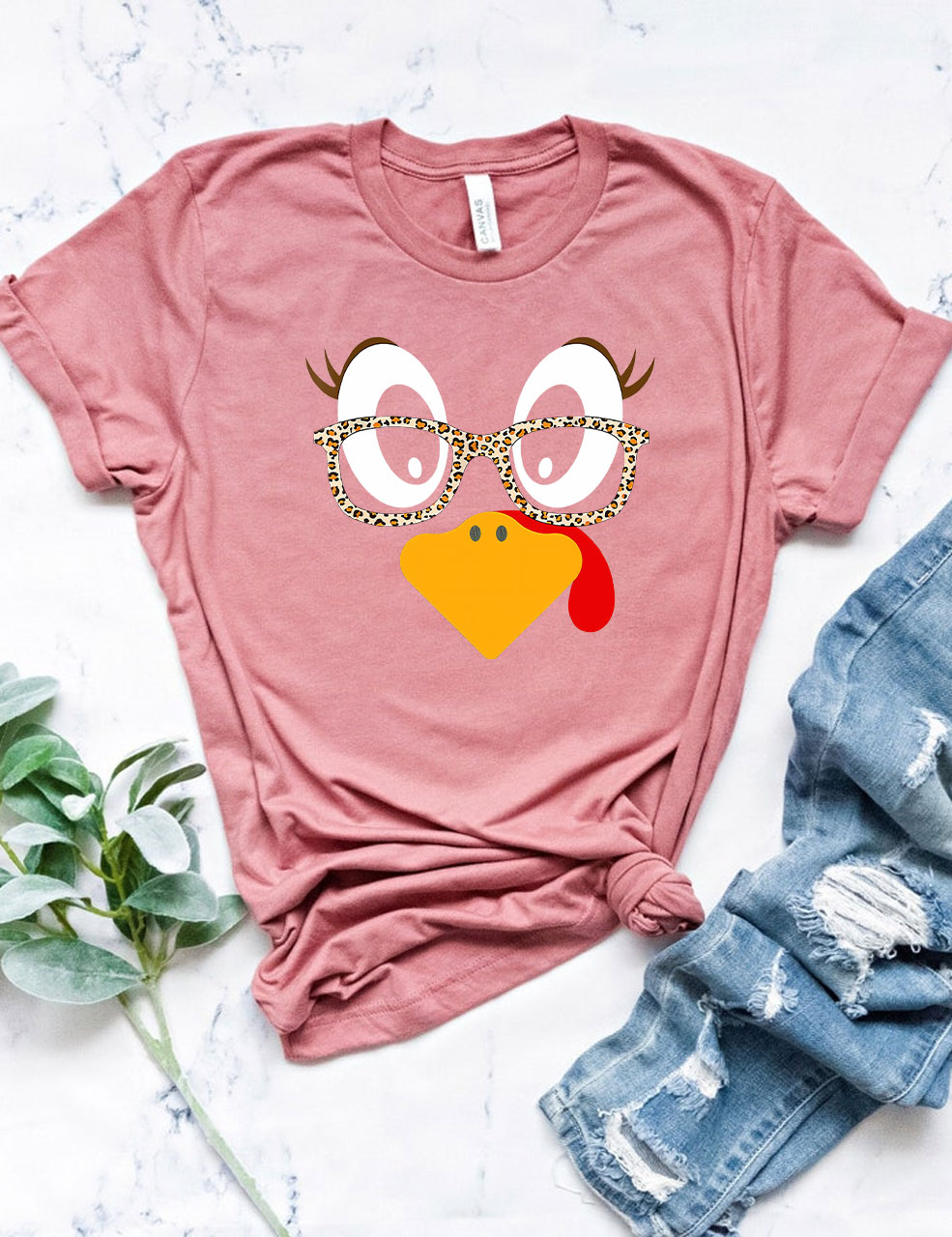 Cute Turkey Fall Thanksgiving T-shirt