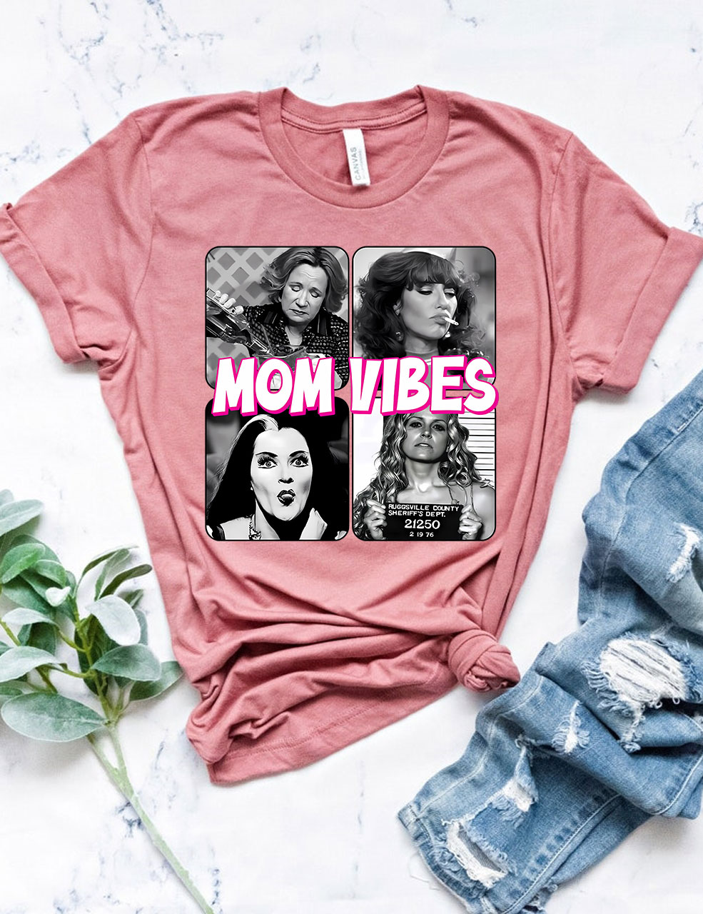 Retro Mom Vibes T-shirt