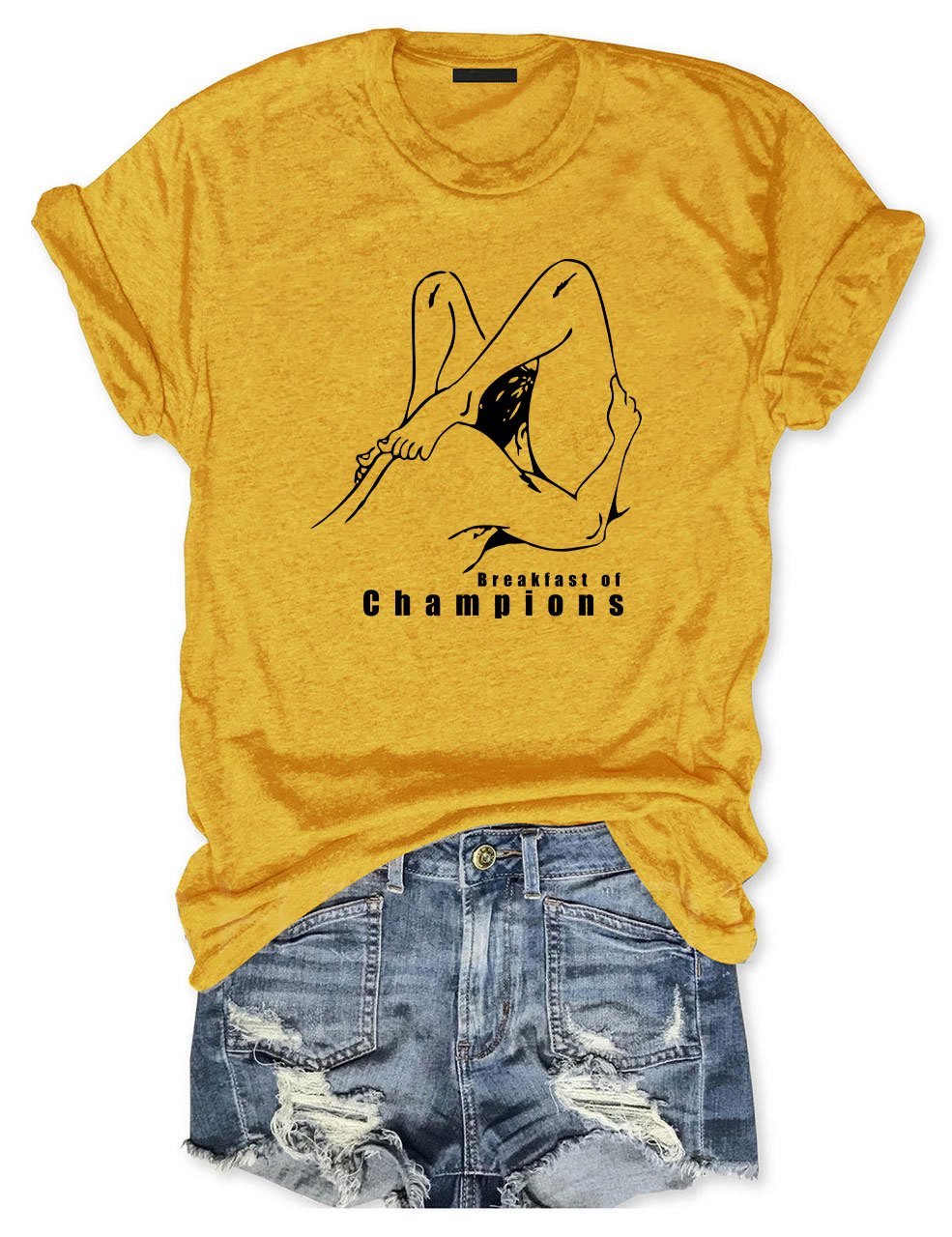 Breakfast of Champions S*x Funny T-Shirt