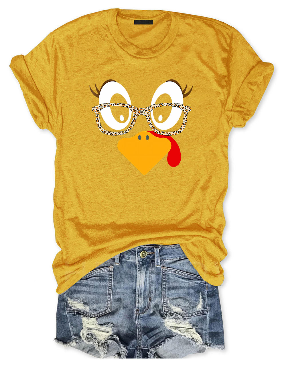 Cute Turkey Fall Thanksgiving T-shirt
