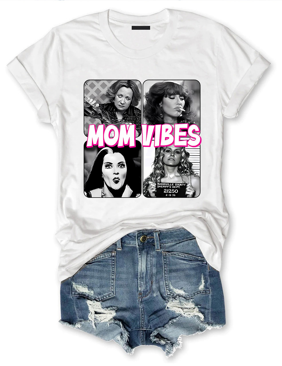 Retro Mom Vibes T-shirt