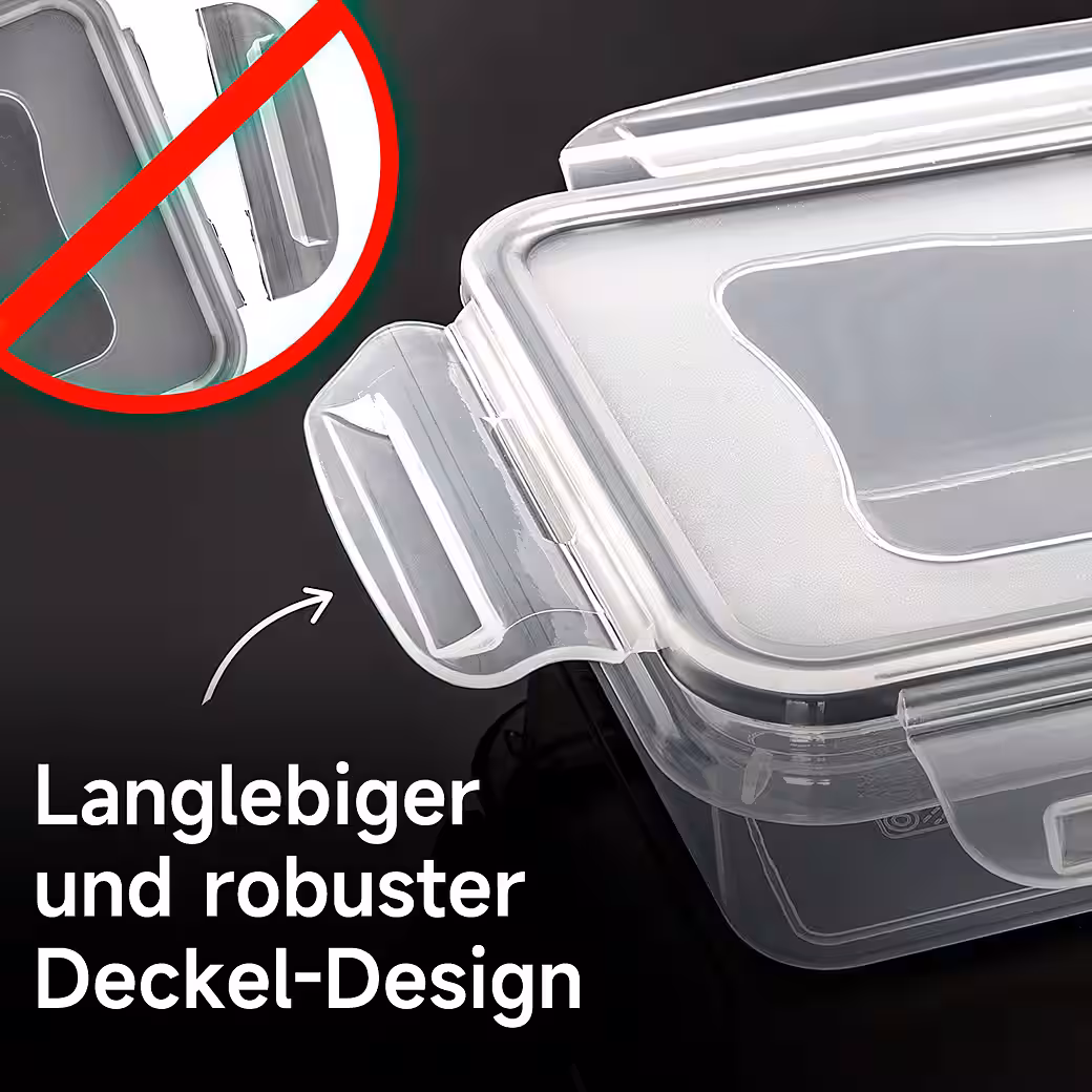 Frischhaltedose 24er Dosen Set mit Deckel Vorratsdosen Aufbewahrungbox