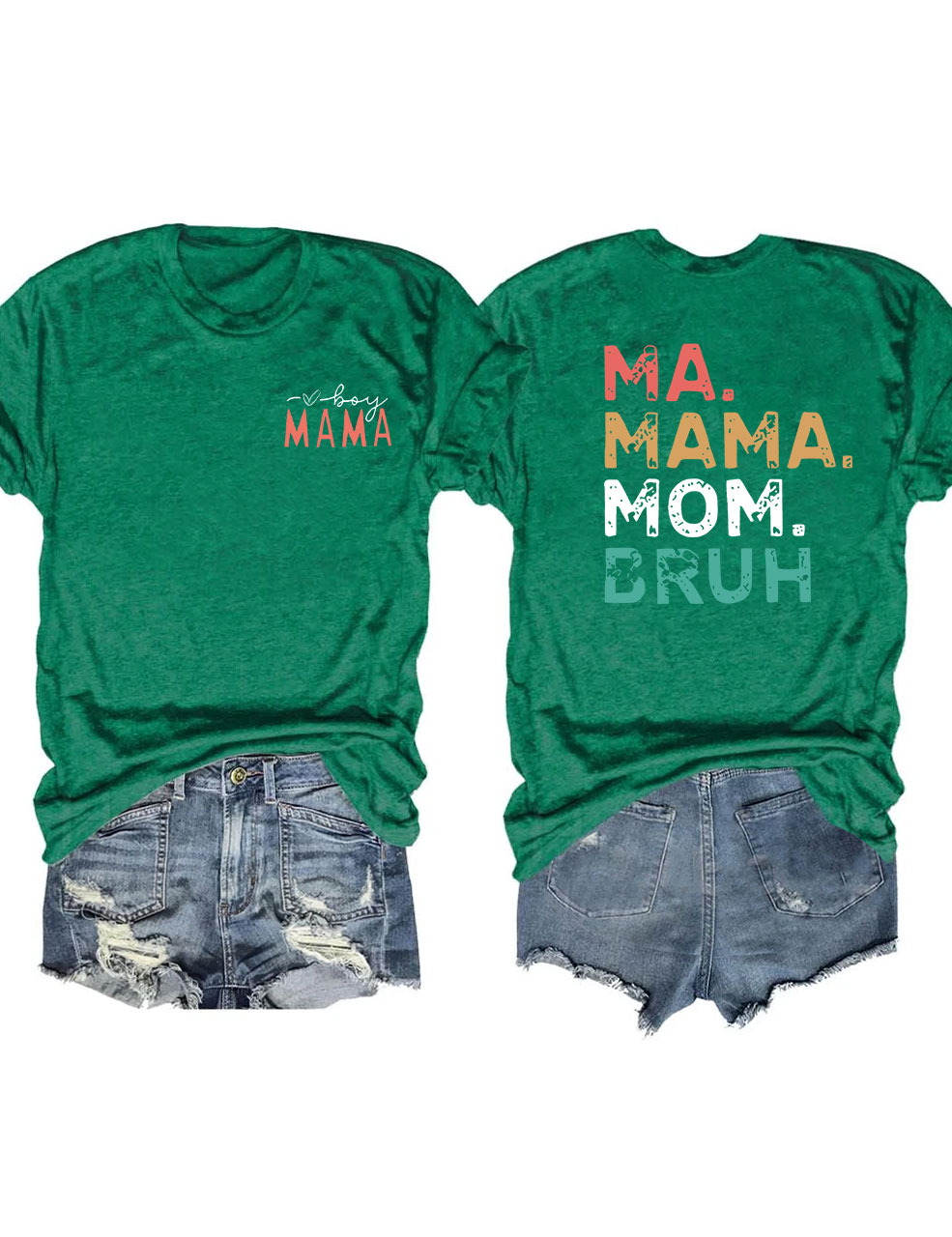 Mama Mommy Mom Bruh T-shirt