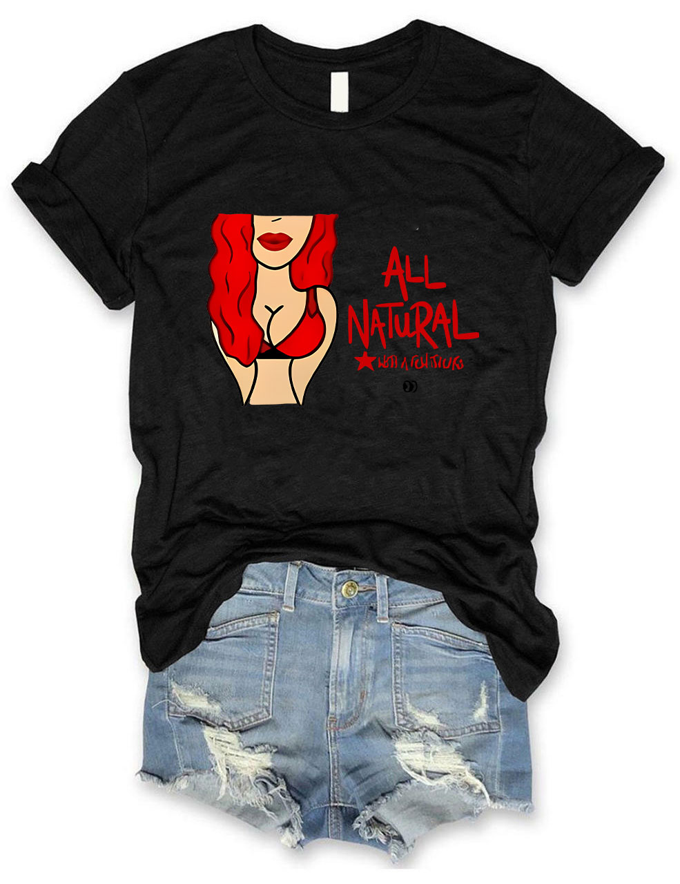 All Natural Funny Adult Humor T-Shirt
