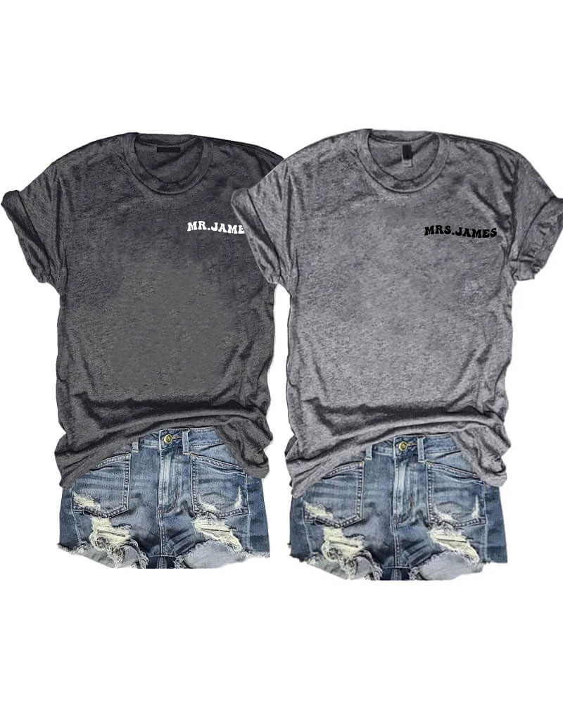 Custom Bridegroom T-shirt