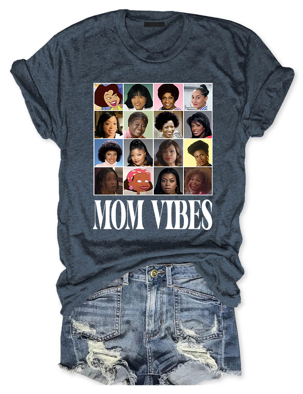Retro 90��s Mom Vibes T-shirt