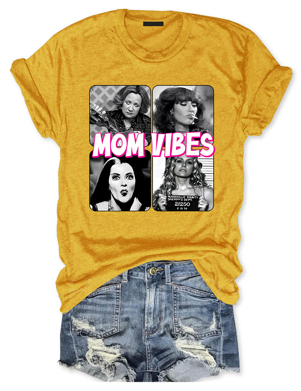 Retro Mom Vibes T-shirt