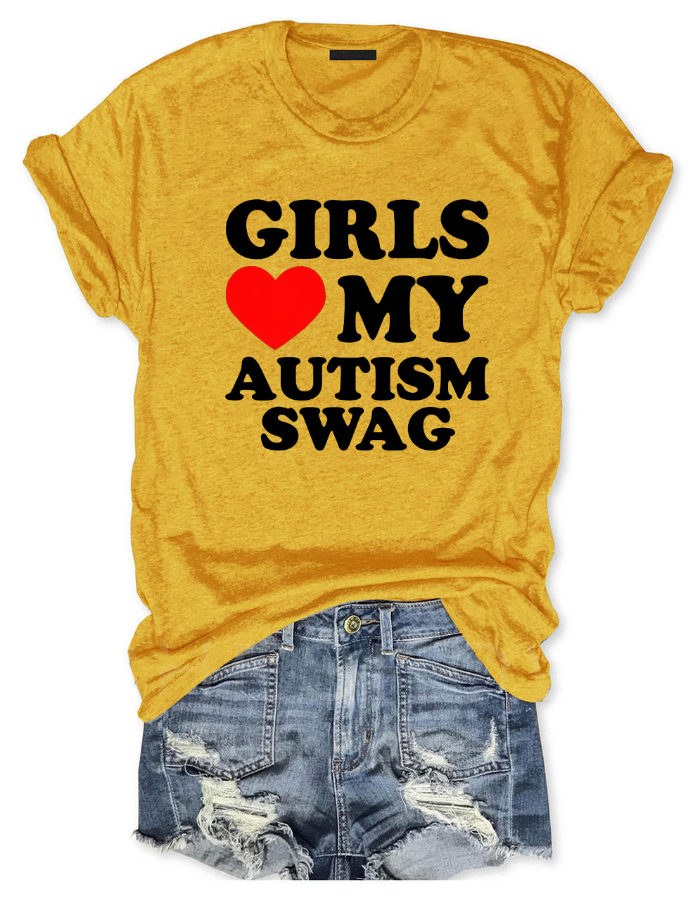 Girls Love My Autism Swag T-shirt
