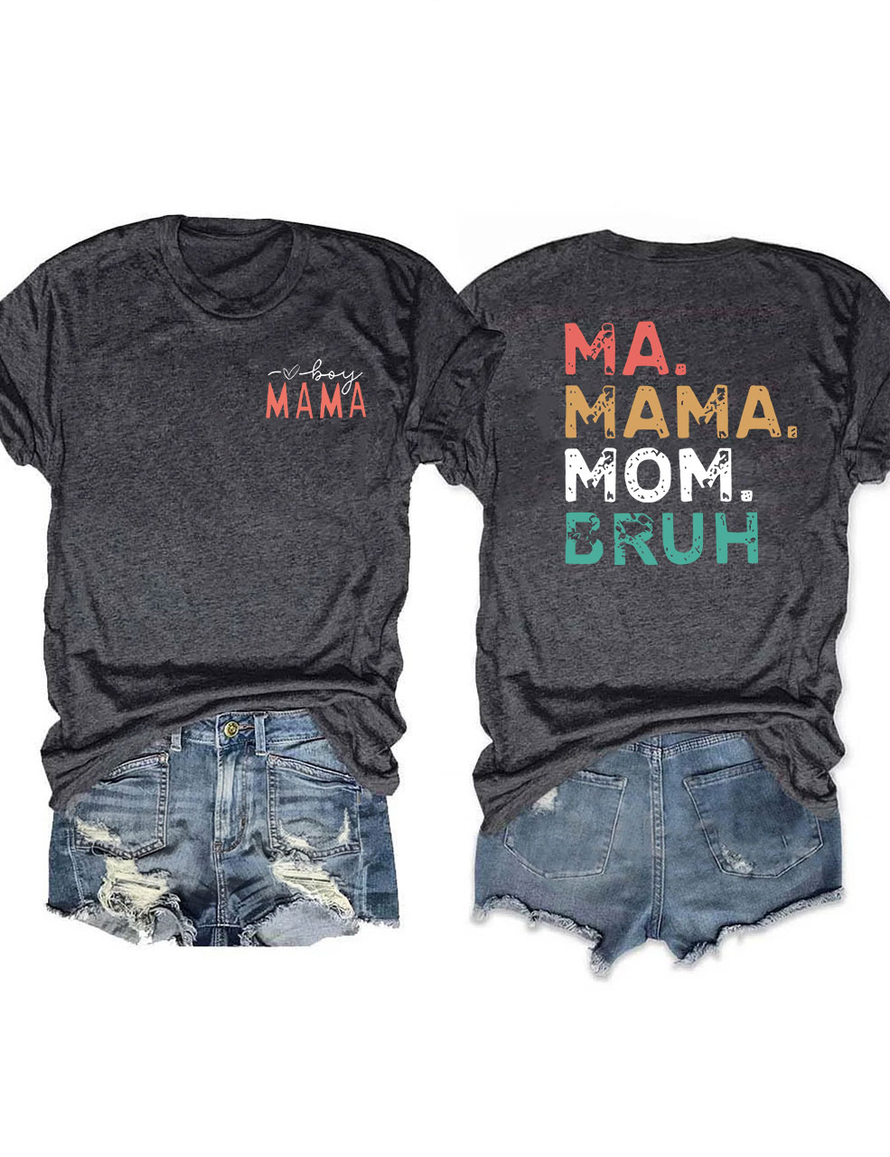 Mama Mommy Mom Bruh T-shirt
