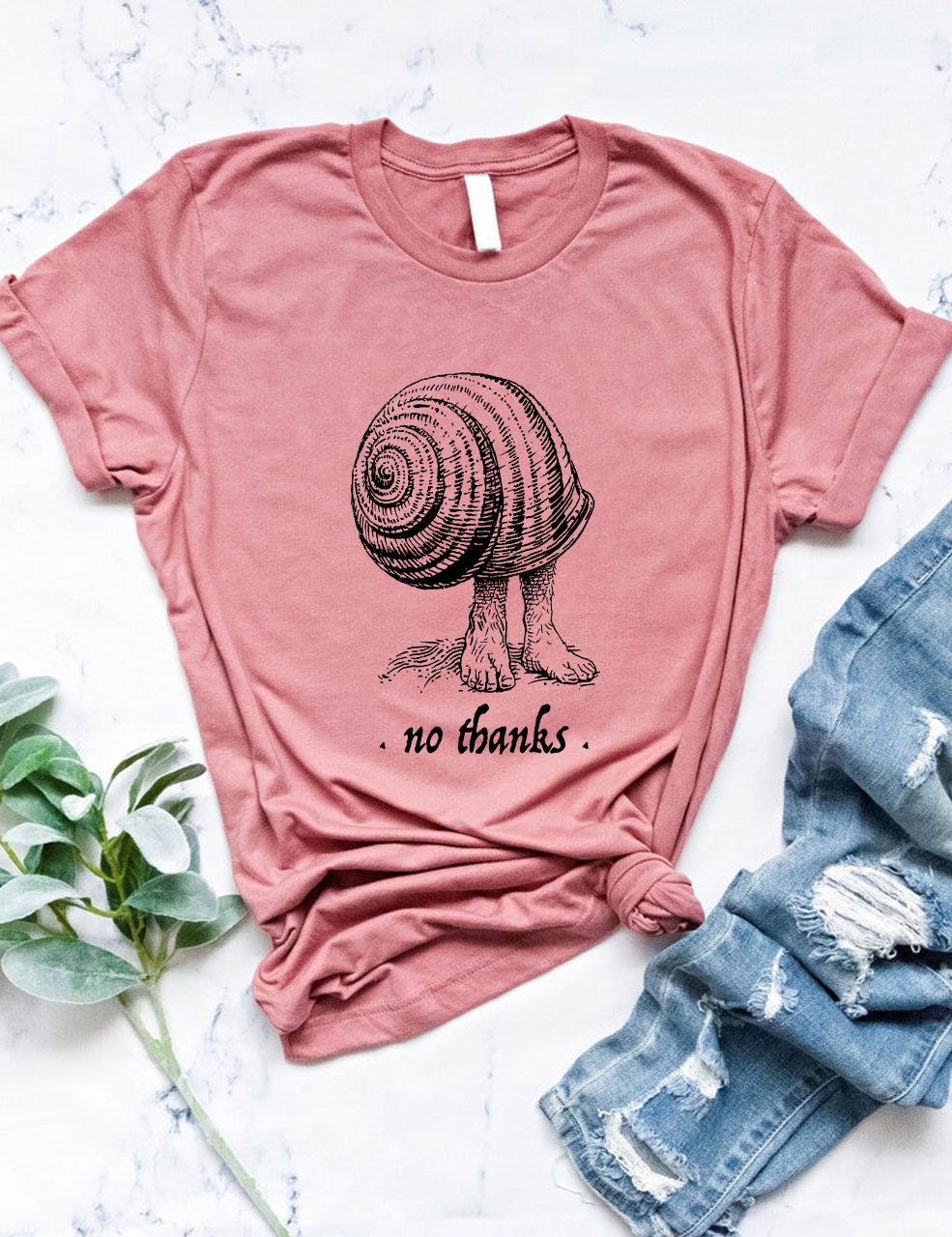 No Thanks Funny T-Shirt