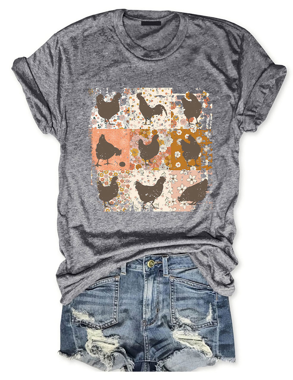 Boho Chickens T-Shirt