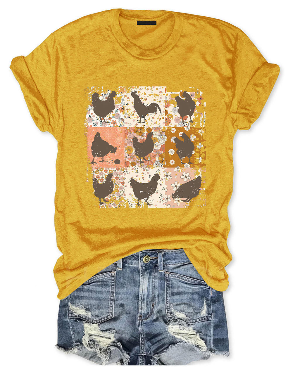 Boho Chickens T-Shirt
