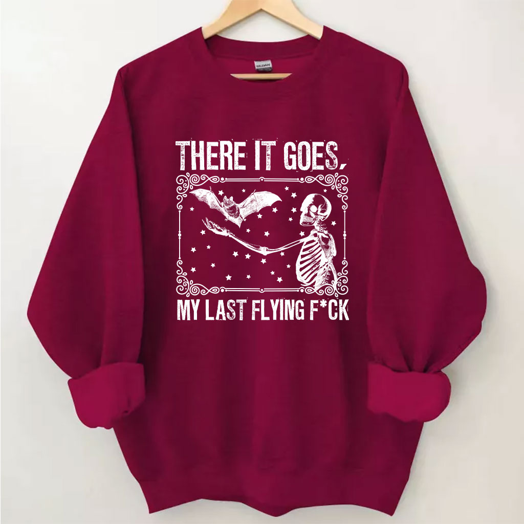 There It Goes, My Last Funny Halloween Sweatshirt