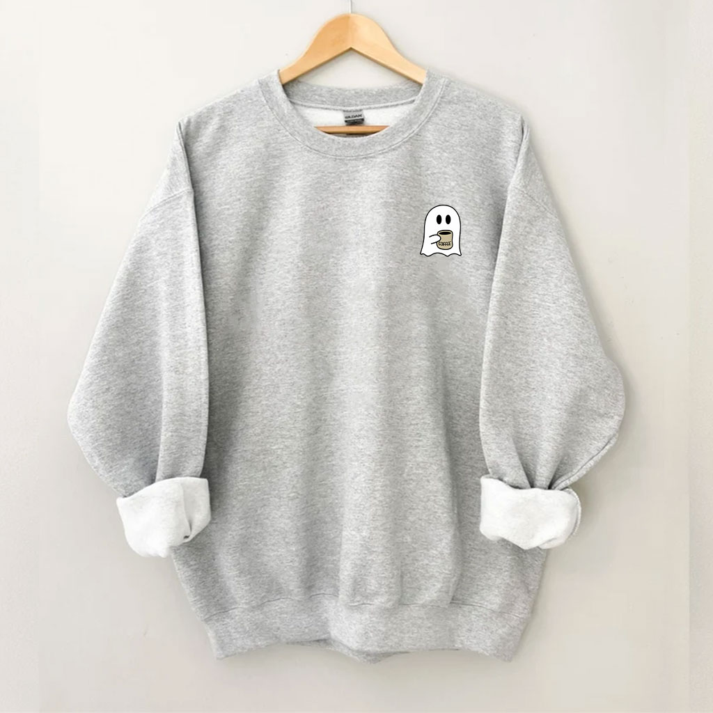 Cute Spooky Coffee Sweatshirt
