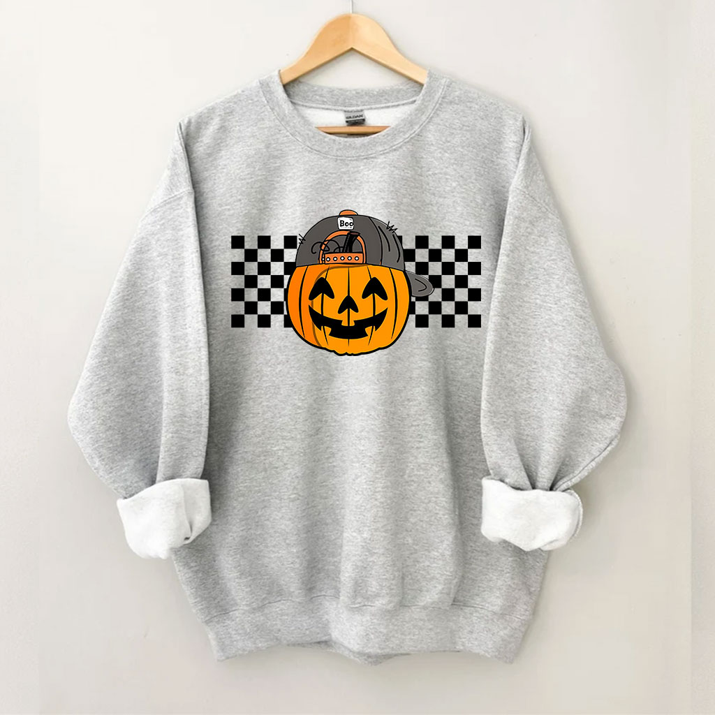 Pumpkin Dude Toddler Funny Sweatshirt
