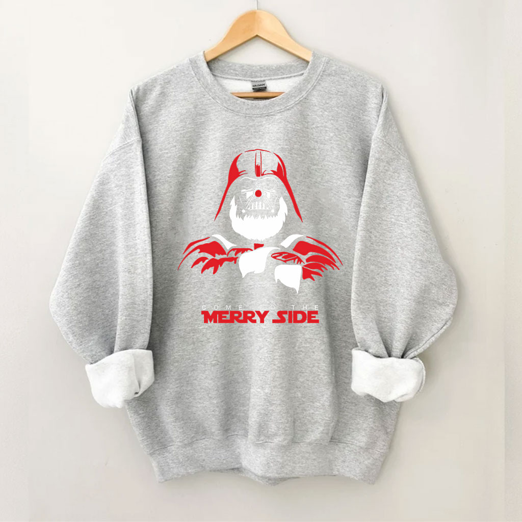 Come to the Merry Side Star Wars Christmas Funny Funny Sweatshirt