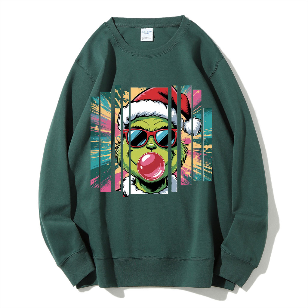 Christmas Green Monster Funny Grinch Sweatshirt