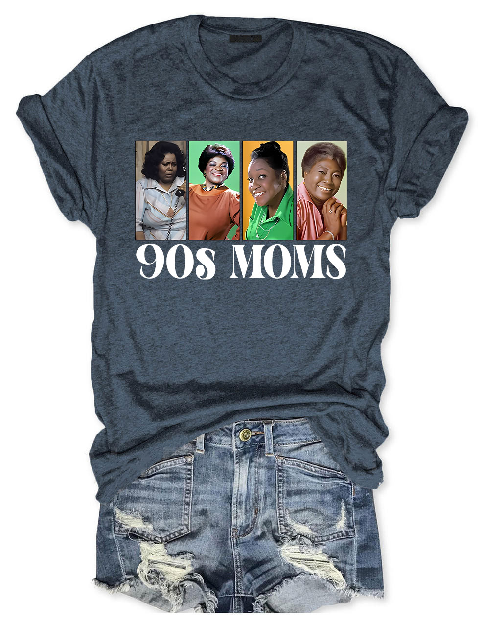 Retro 90��s Mom Vibes T-shirt