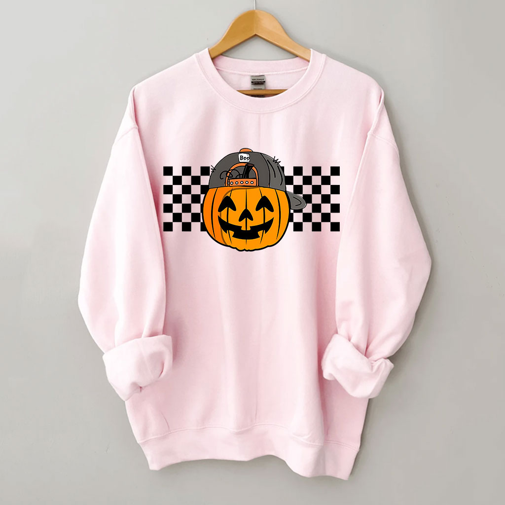 Pumpkin Dude Toddler Funny Sweatshirt