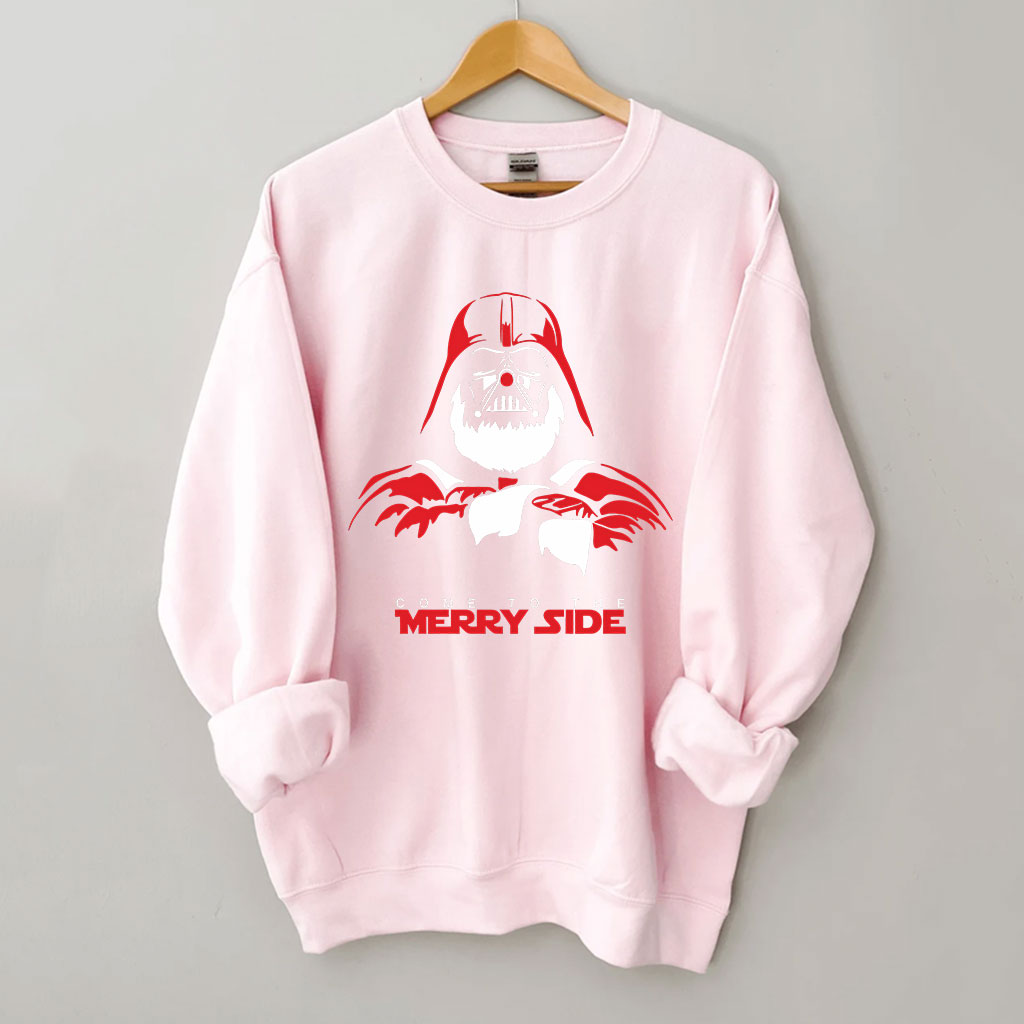 Come to the Merry Side Star Wars Christmas Funny Funny Sweatshirt