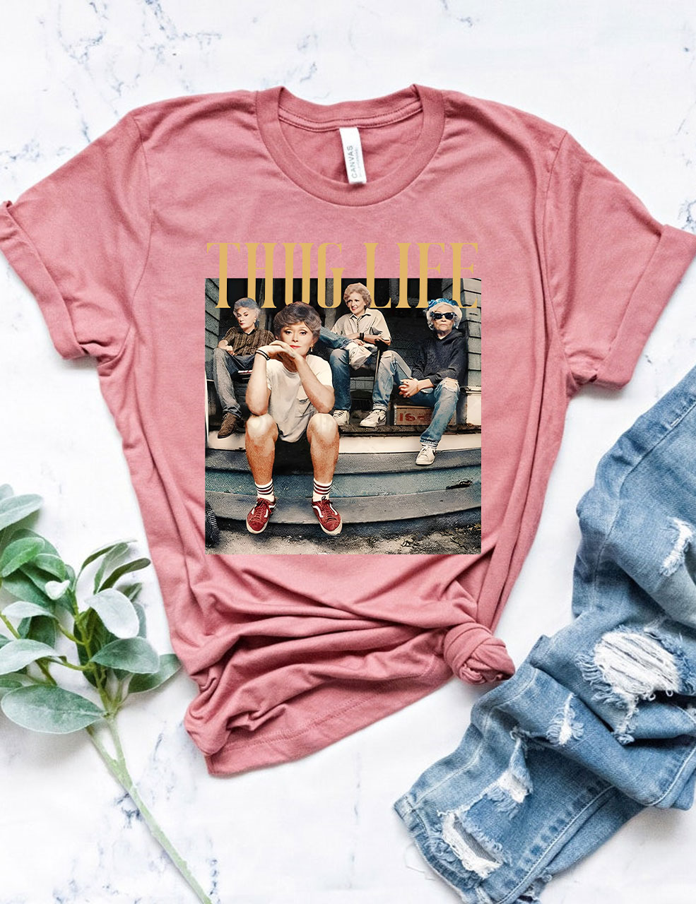 The Golden Girls Thug Life T-shirt
