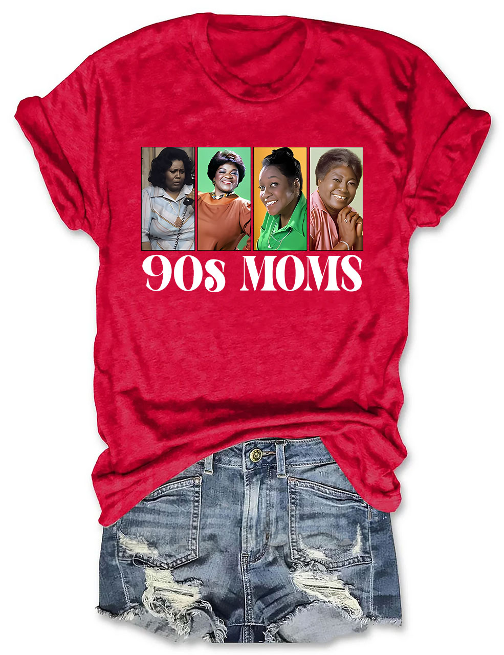 Retro 90��s Mom Vibes T-shirt