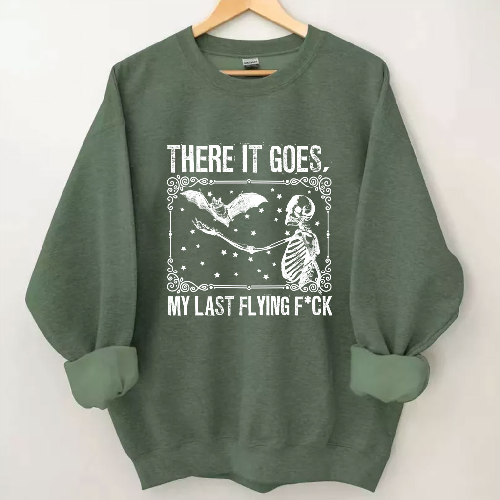 There It Goes, My Last Funny Halloween Sweatshirt