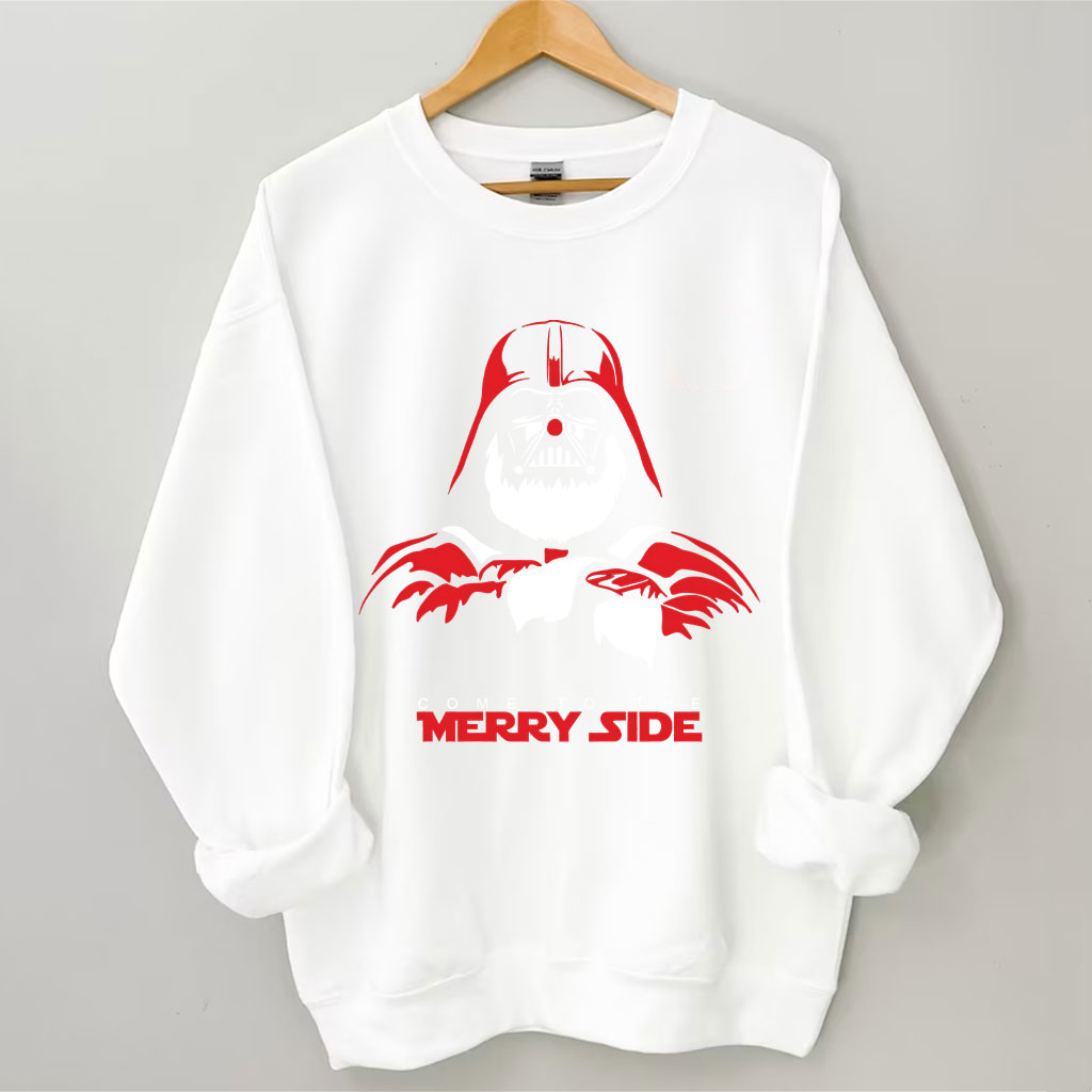 Come to the Merry Side Star Wars Christmas Funny Funny Sweatshirt