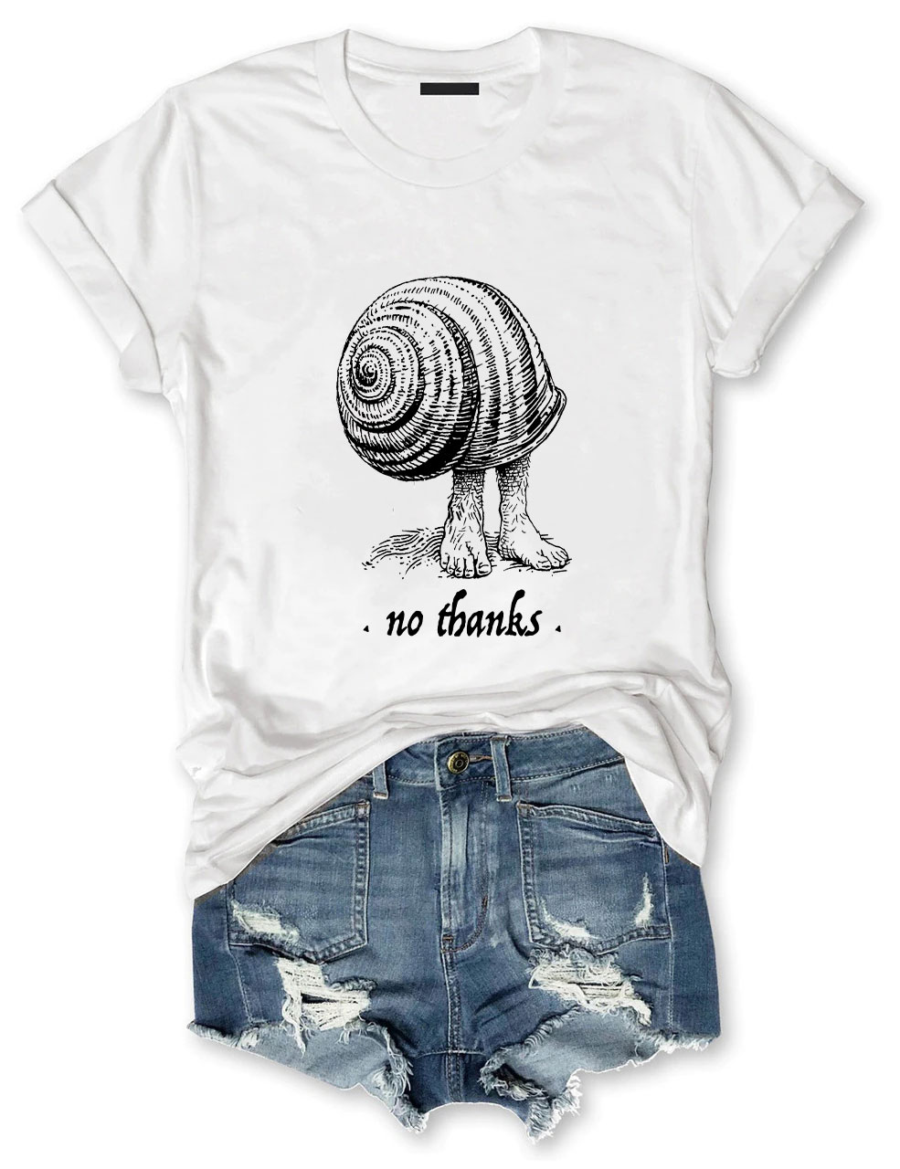 No Thanks Funny T-Shirt