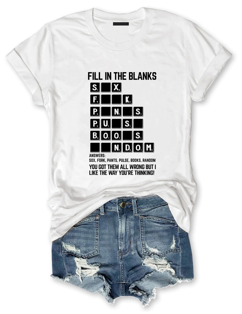 Dirty Mind Test T-Shirt