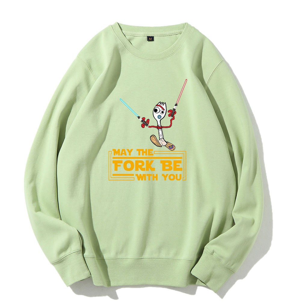 May the Fork Be With You Forky Star Wars Funny Sweatshirt