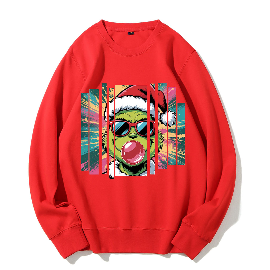 Christmas Green Monster Funny Grinch Sweatshirt