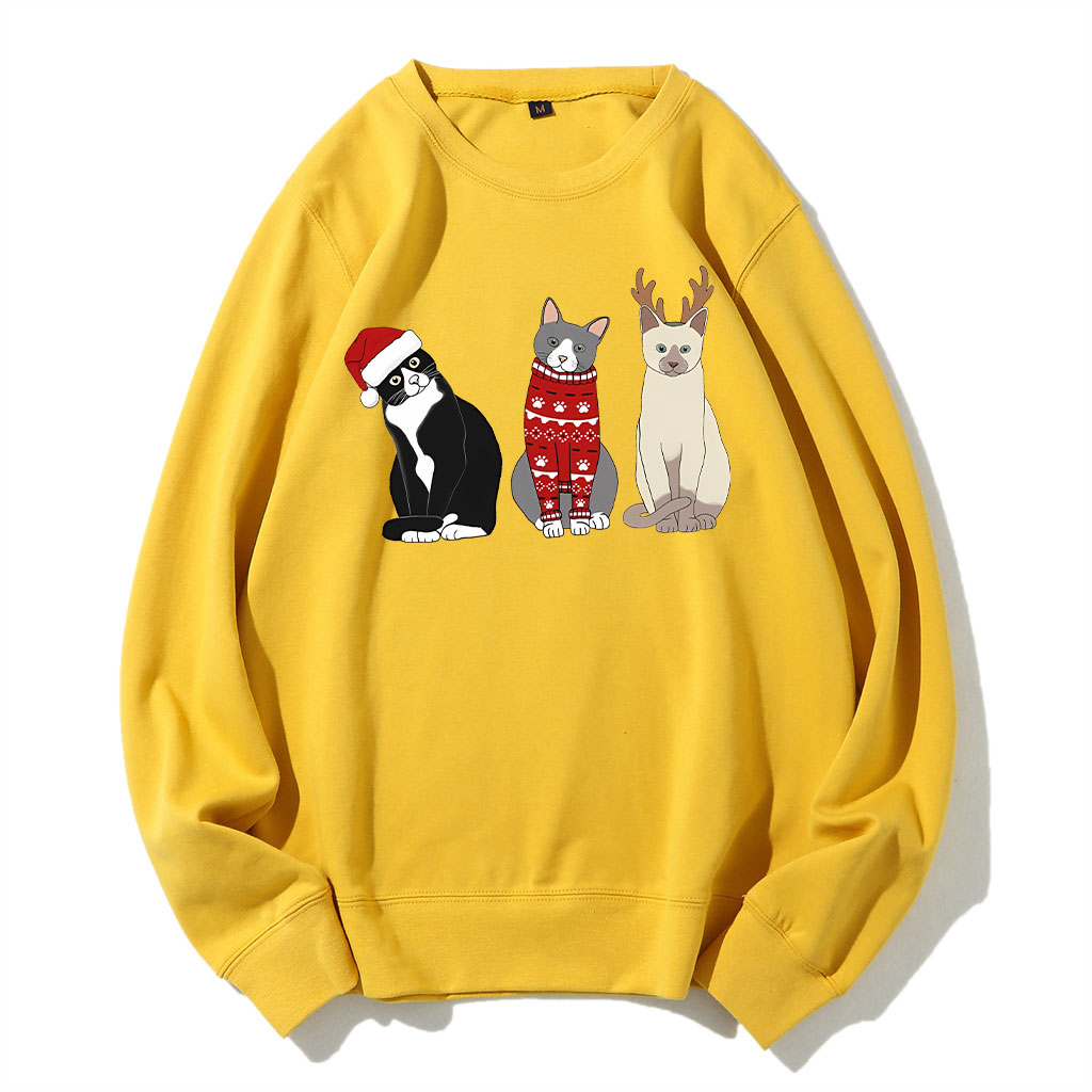 Christmas Cat Sweatshirt